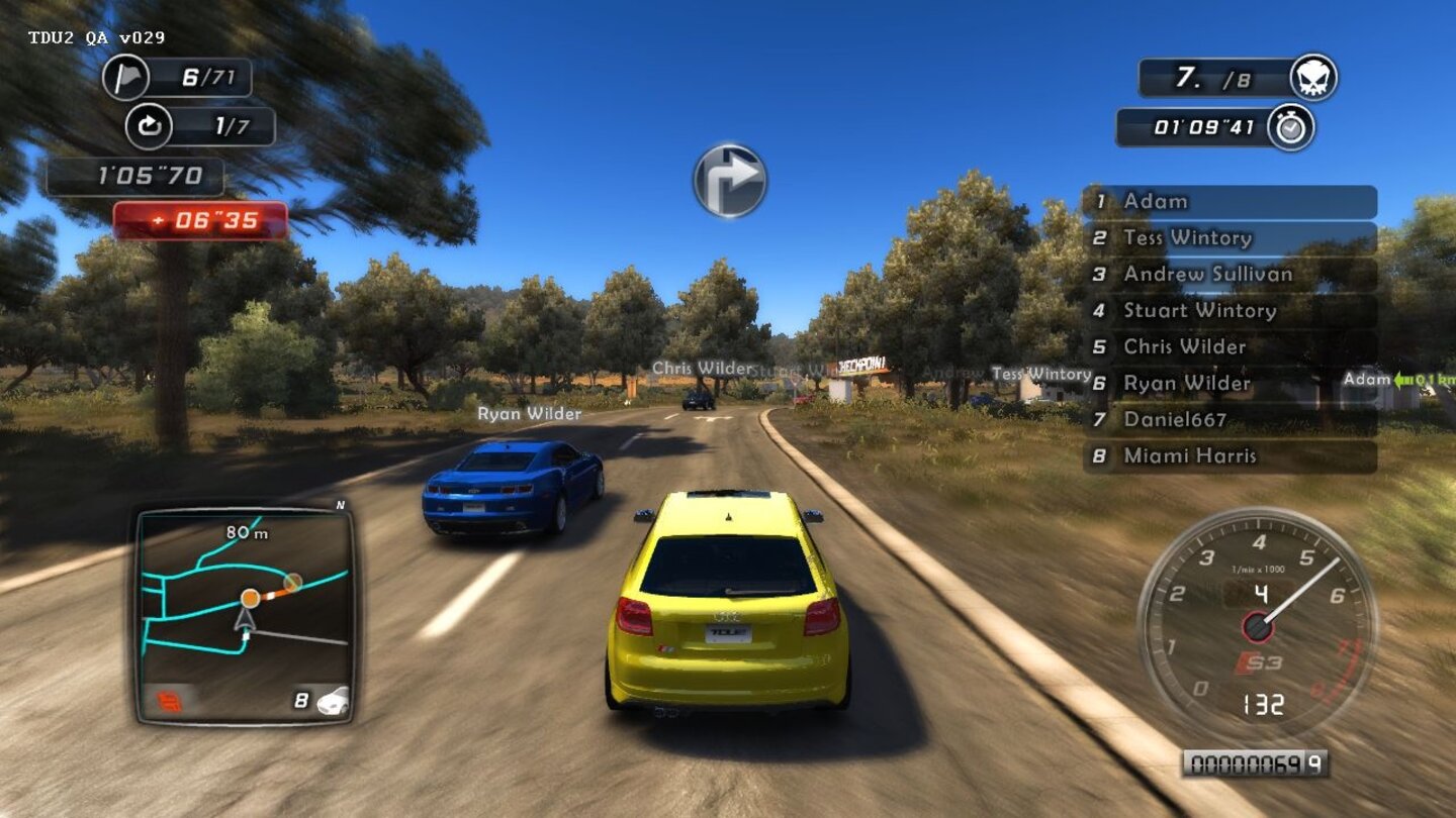 Test Drive Unlimited 2PC-Screenshots aus der Test-Version