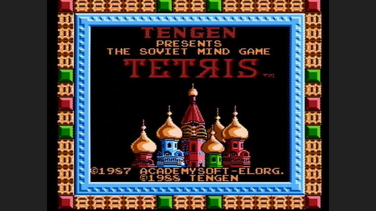 Title screen (Tengen release)