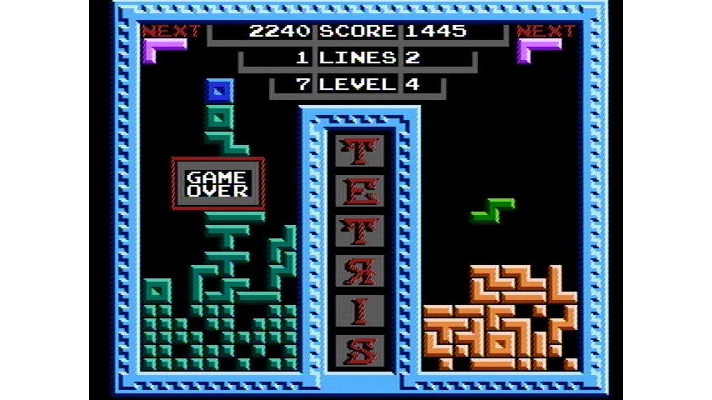 Game over for player 1 (Tengen release)