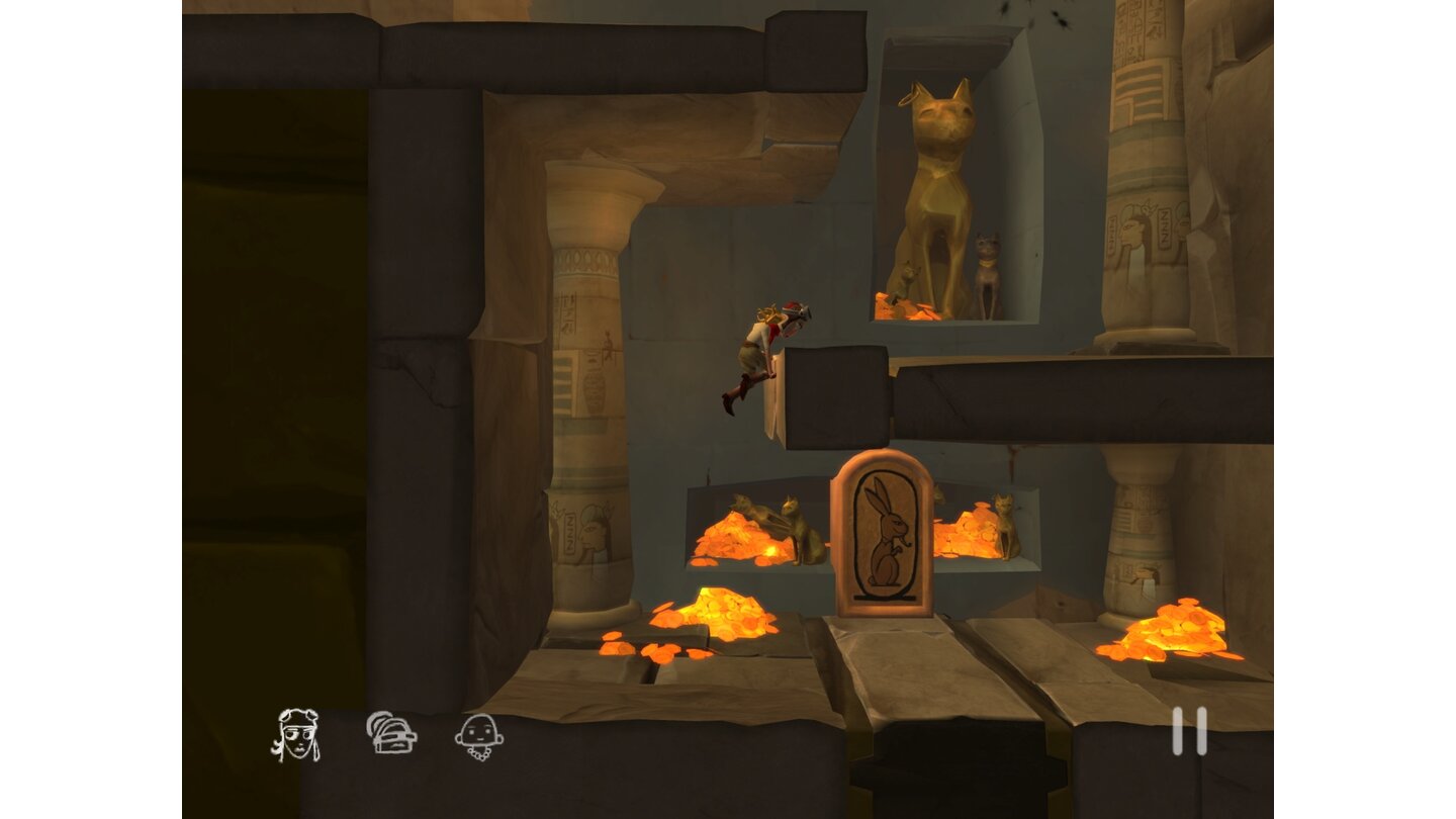 The Cave - Screenshots der iOS-Version