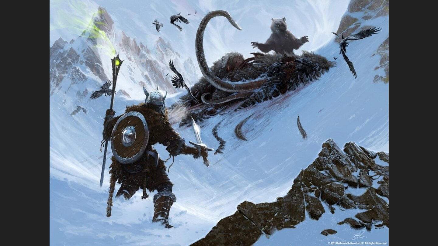 The Elder Scrolls 5: Skyrim - Artworks und Konzeptzeichnungen