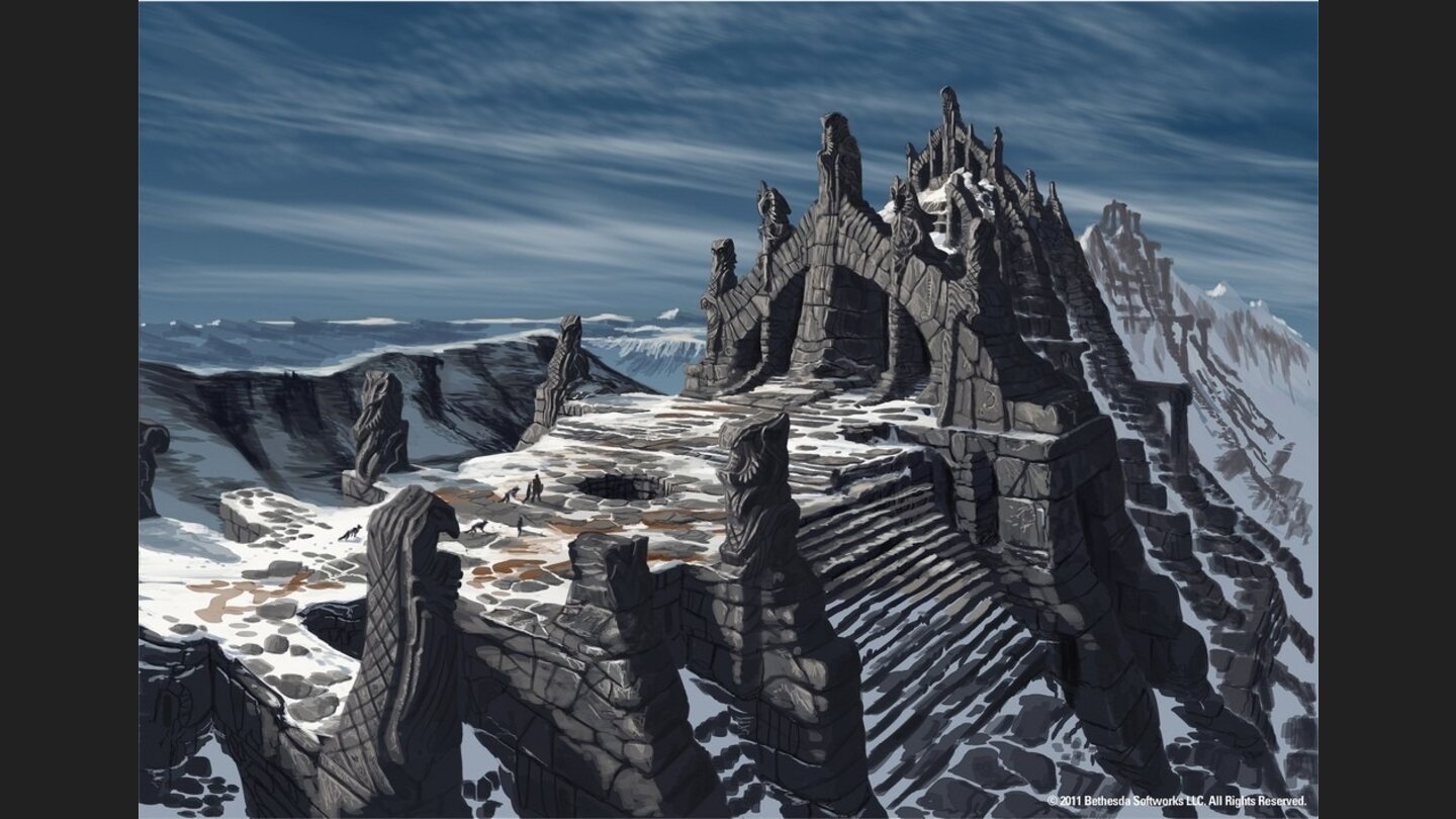 The Elder Scrolls 5: Skyrim - Artworks und Konzeptzeichnungen
