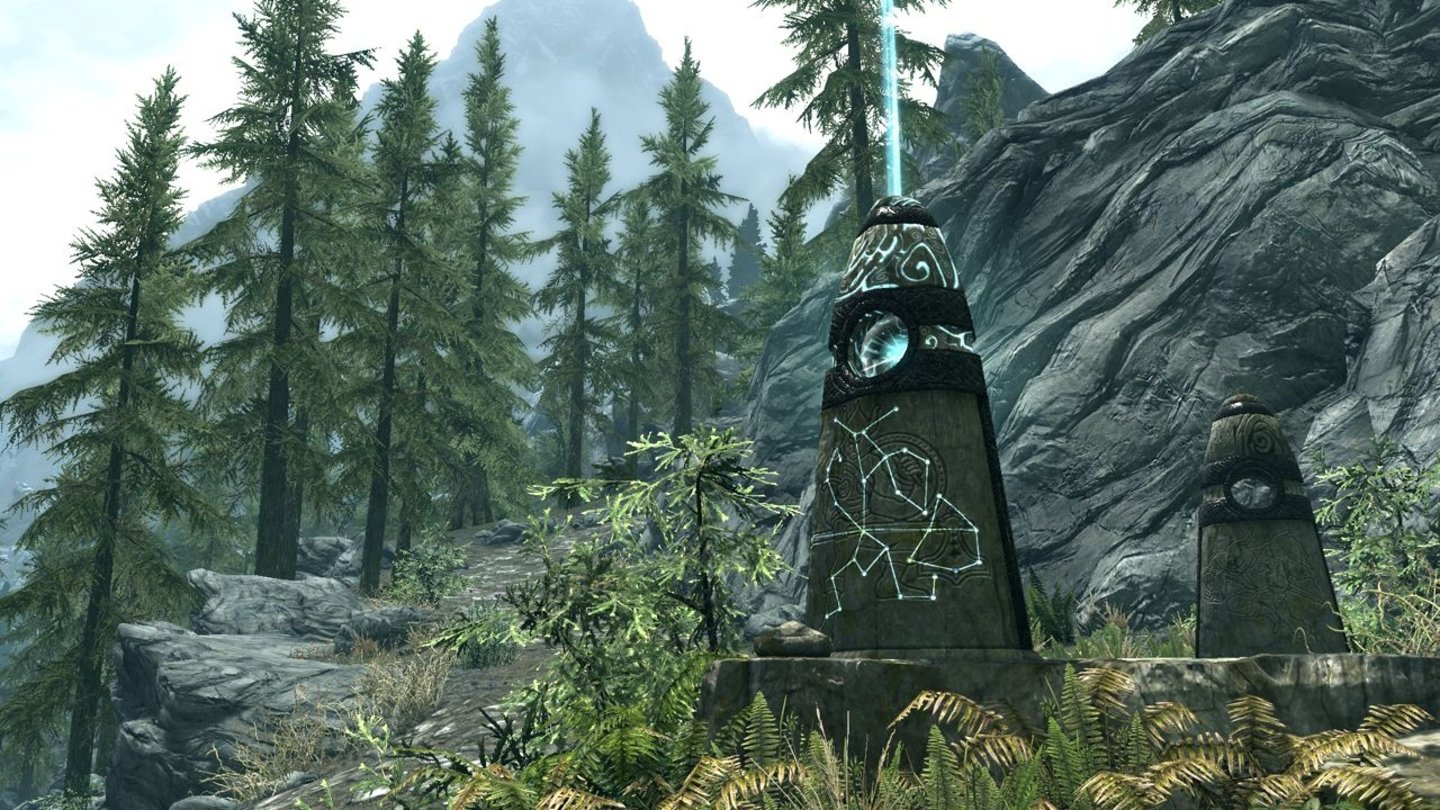 The Elder Scrolls 5: Skyrim - E3-Screenshots: Guardian Stones