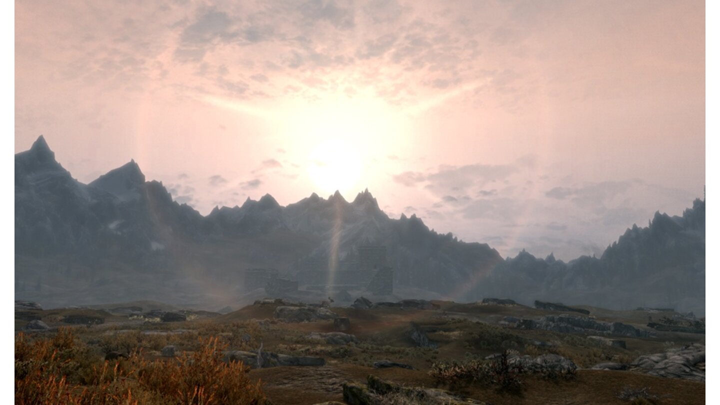 The Elder Scrolls 5: Skyrim - Skyrim Sunglare v2Skyrim Sunglare v2 ist ein weiterer, etwas realistischerer Sonnen-Effekt.