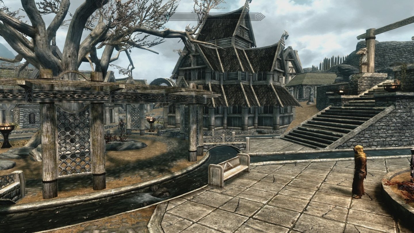 The Elder Scrolls 5: Skyrim (Xbox 360)Weißlauf ist die erste größere Stadt, die man im Handlungsverlauf besucht.