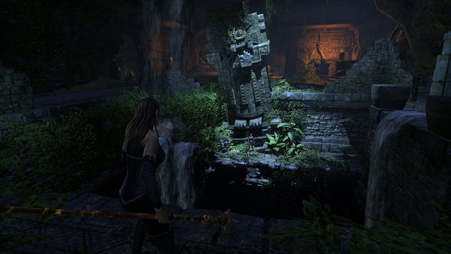 The Elder Scrolls Online: MurkmireIn einer argonischen Steinpyramide retten wir eine gefangene Forscherin.