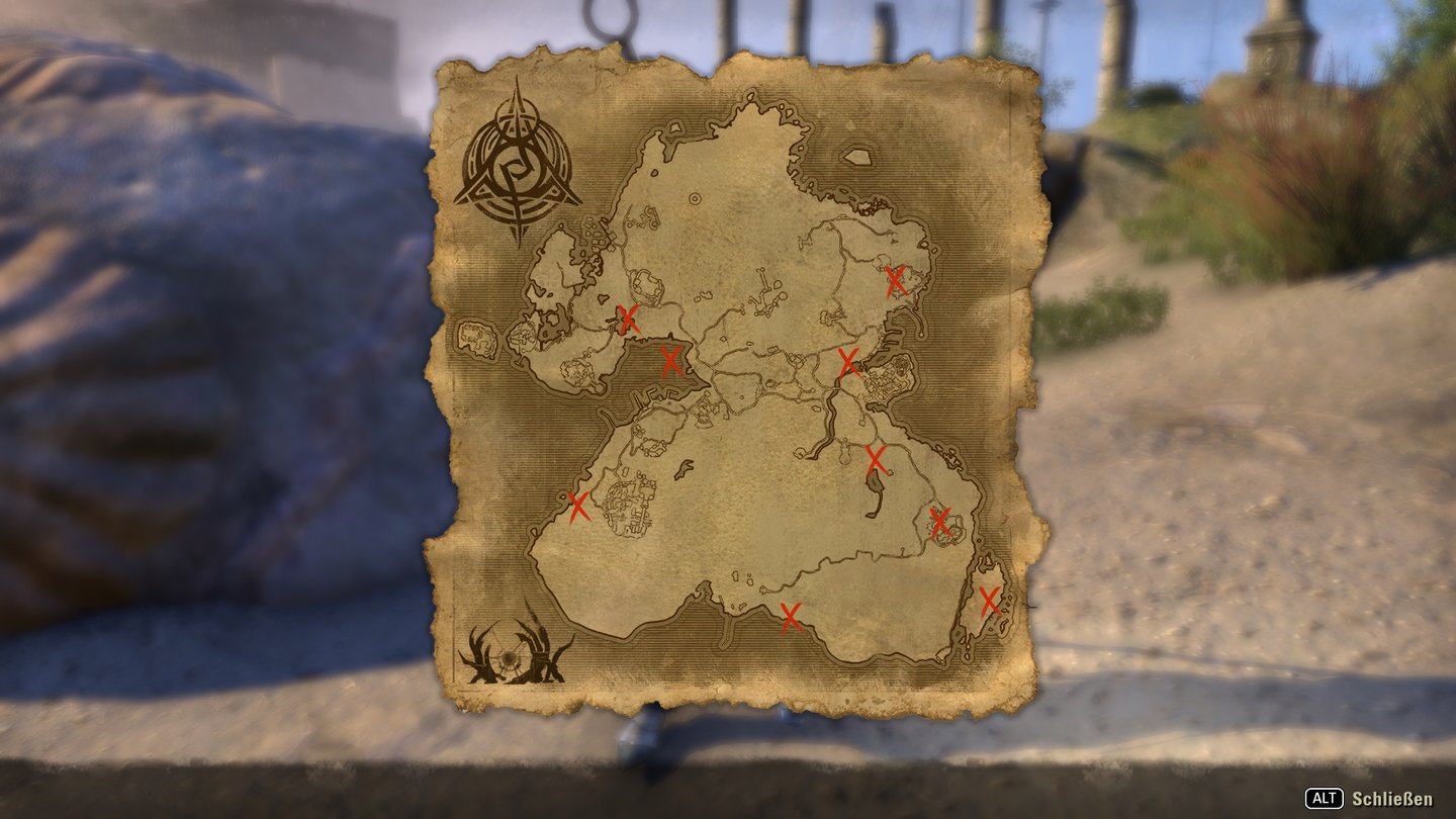 The Elder Scrolls Online: SummersetThe Elder Scrolls Online: SummersetStatt bequemen Questmarkern gibt‘s bei »The Elder Scrolls Online« des öfteren mal einfach nur eine Karte mit Markierungen.