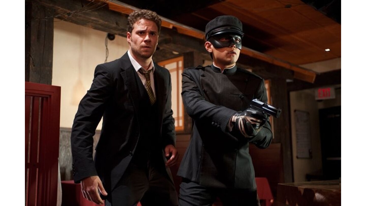 The Green HornetSeth Rogen spielt The Green Hornet. (Bildrechte: Sony Pictures Entertainment)