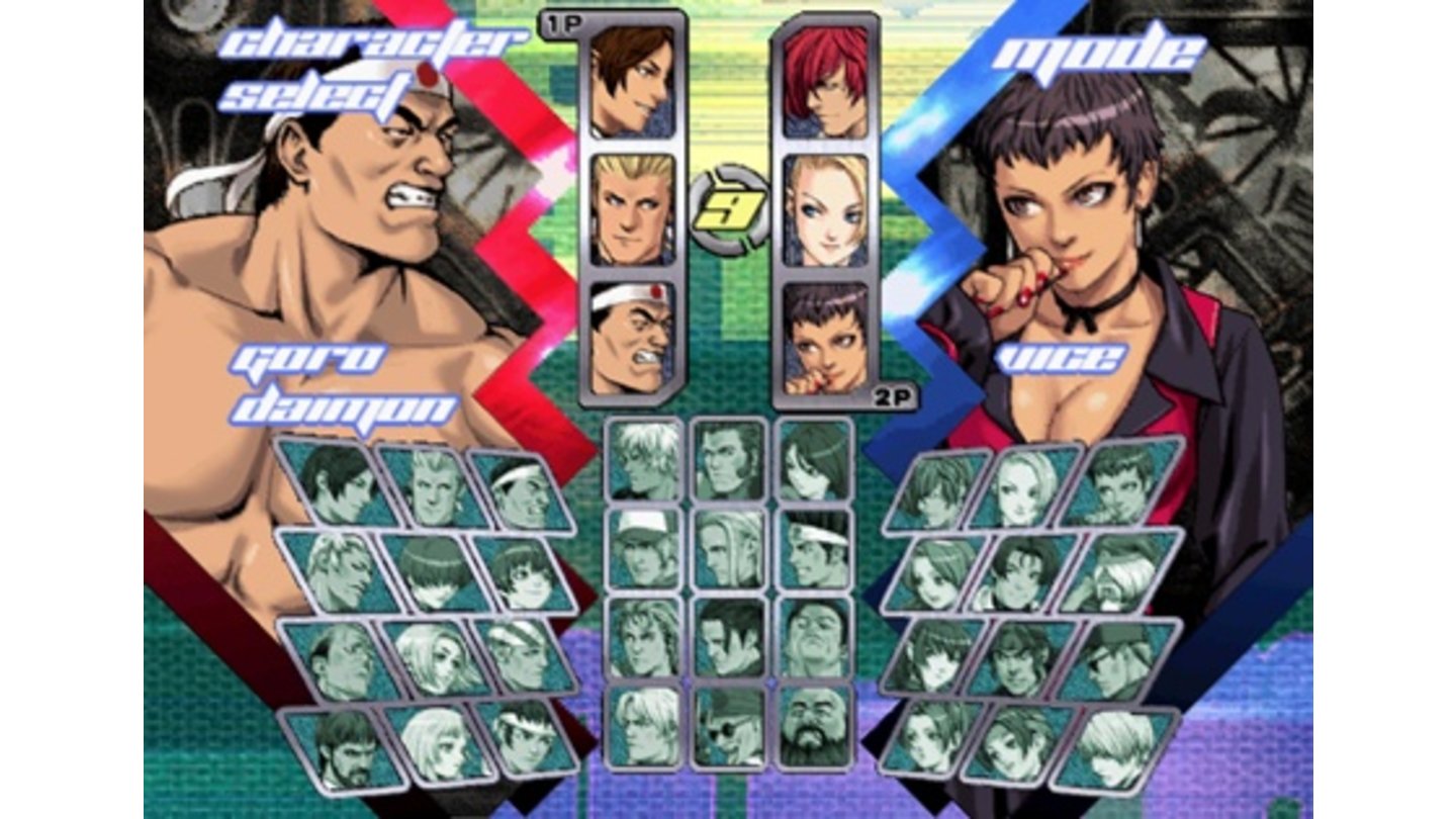 The King of Fighters Neowave PS2 4
