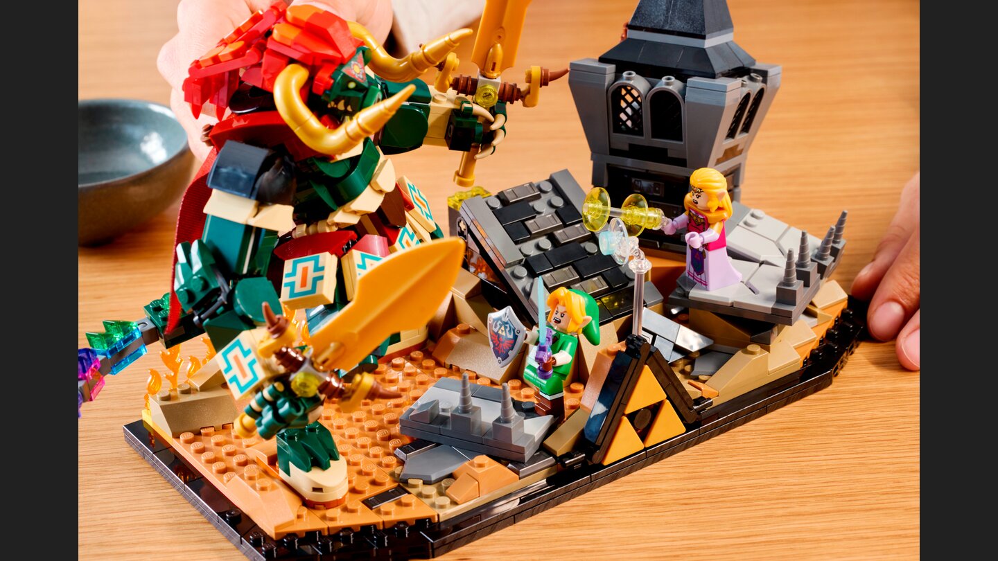 The Legend of Zelda - LEGO Ocarina of Time Diorama