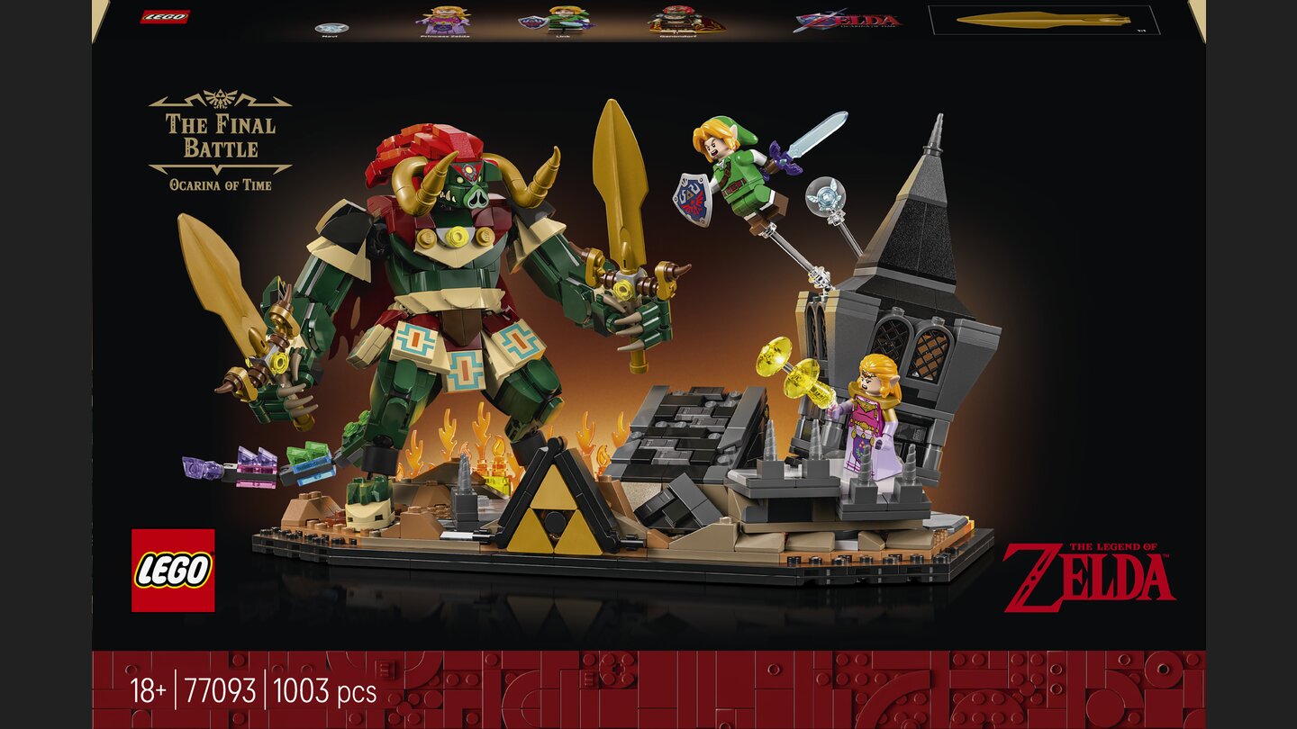 The Legend of Zelda - LEGO Ocarina of Time Diorama