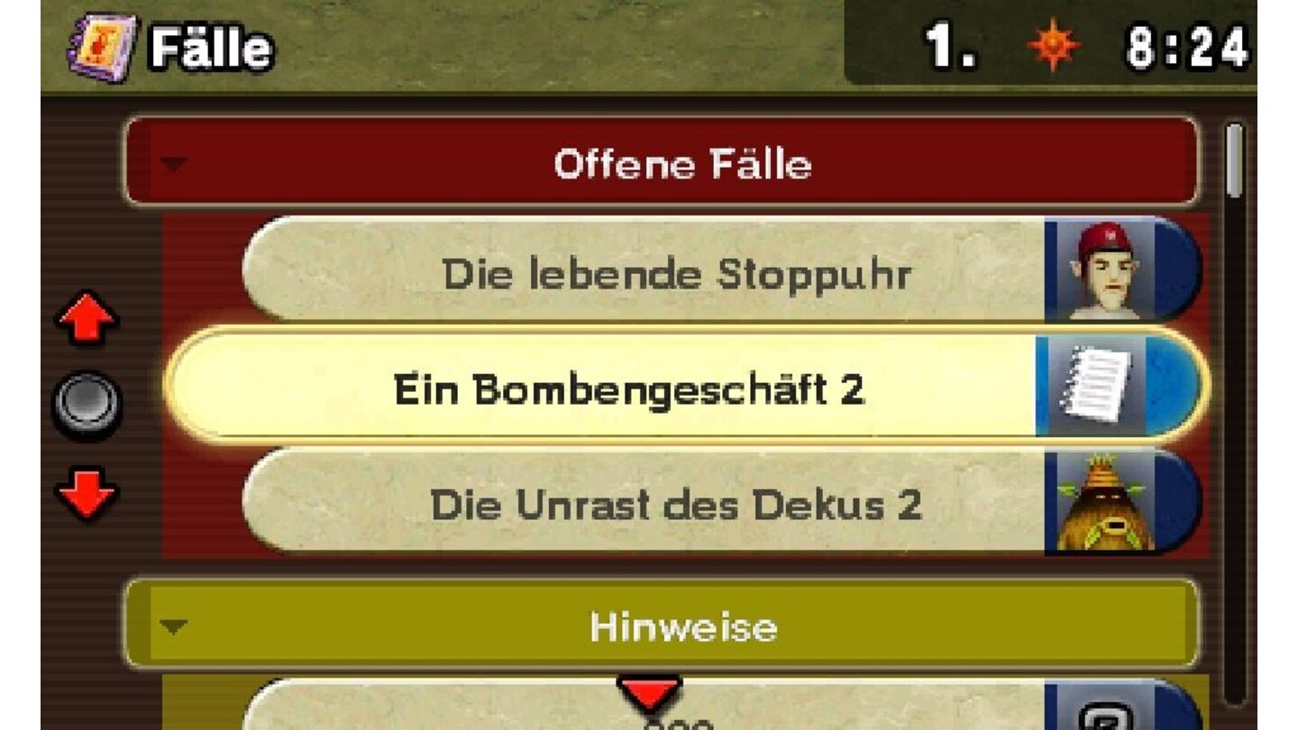 The Legend of Zelda: Majora's Mask 3DDas Notizbuch gibt euch einen Überblick über eure offenen und erledigten Quests. Auch Hinweise auf das weitere Vorgehen findet ihr hier.