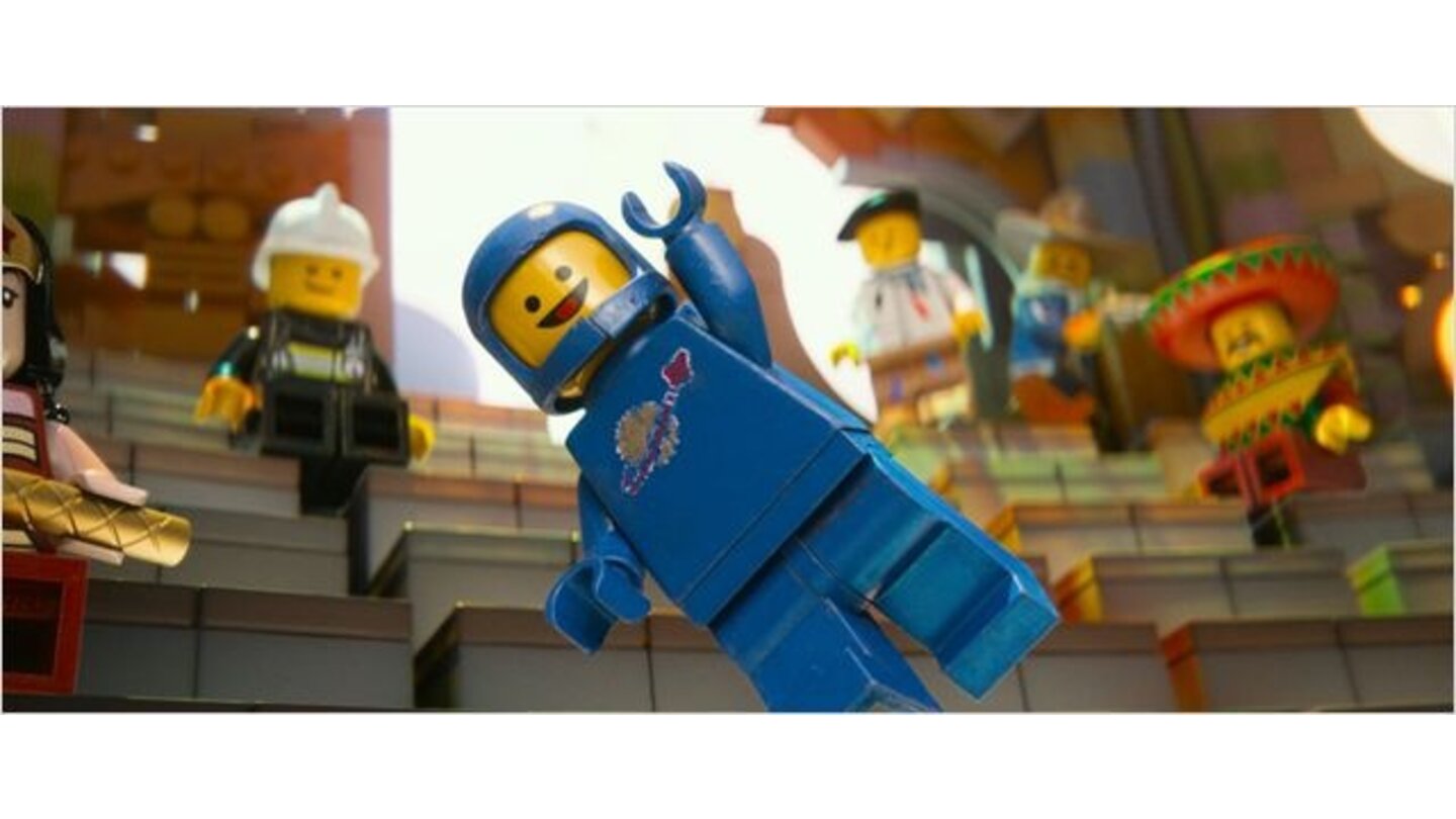 The LEGO MovieAch wenn er doch nur ein Raumschiff bauen dürfte – Benny der Astronaut hat nur das Eine im Kopf.
