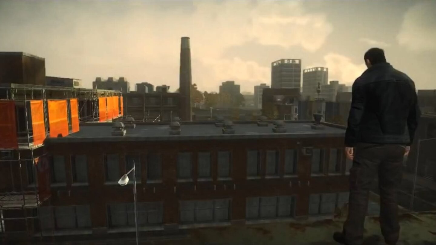 Jameson hätte auch die Dächer der Stadt erklettern dürfen.