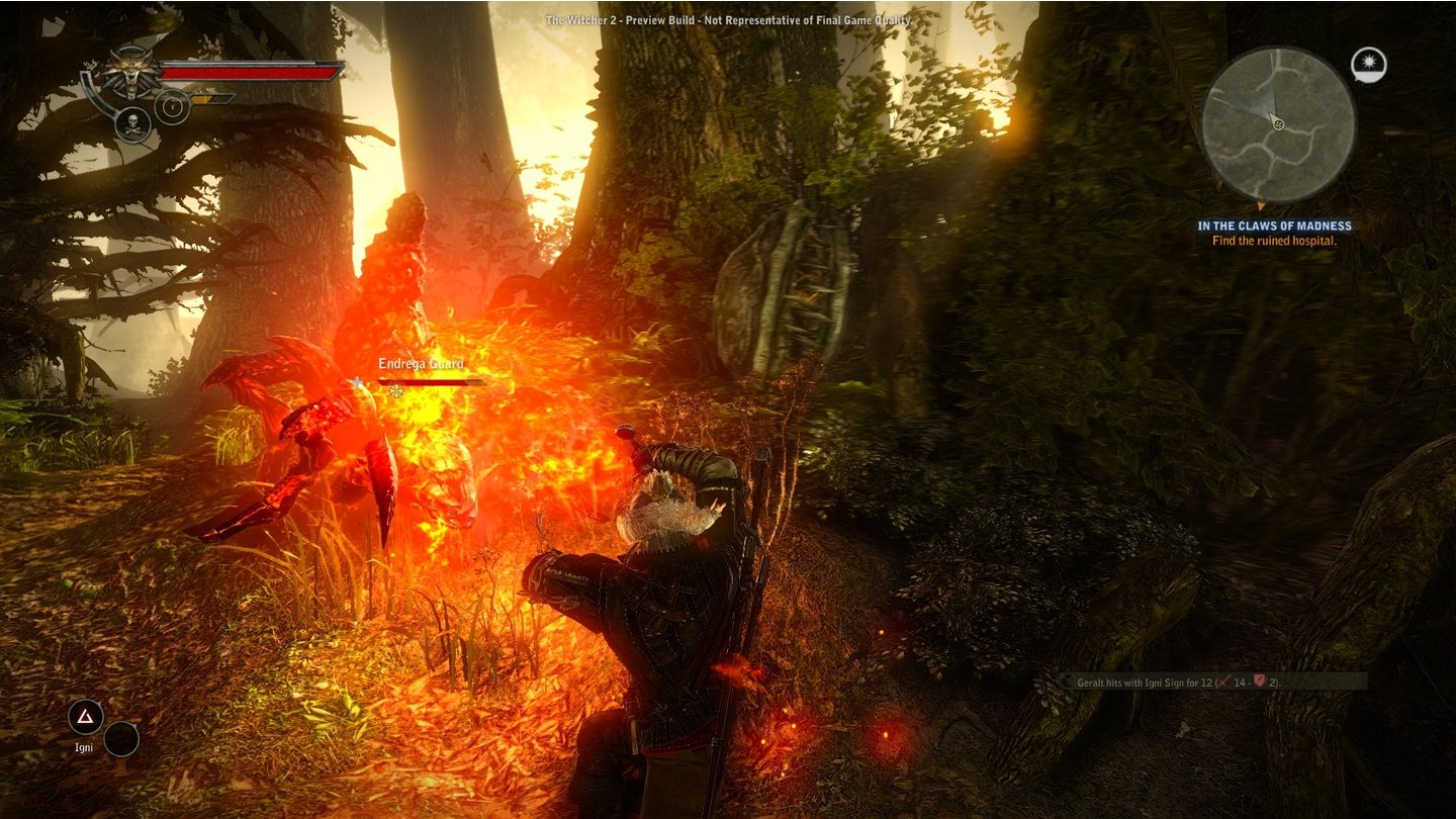 The Witcher 2: Assassins of KingsScreenshots aus dem Prolog und dem ersten Akt von The Witcher 2.
