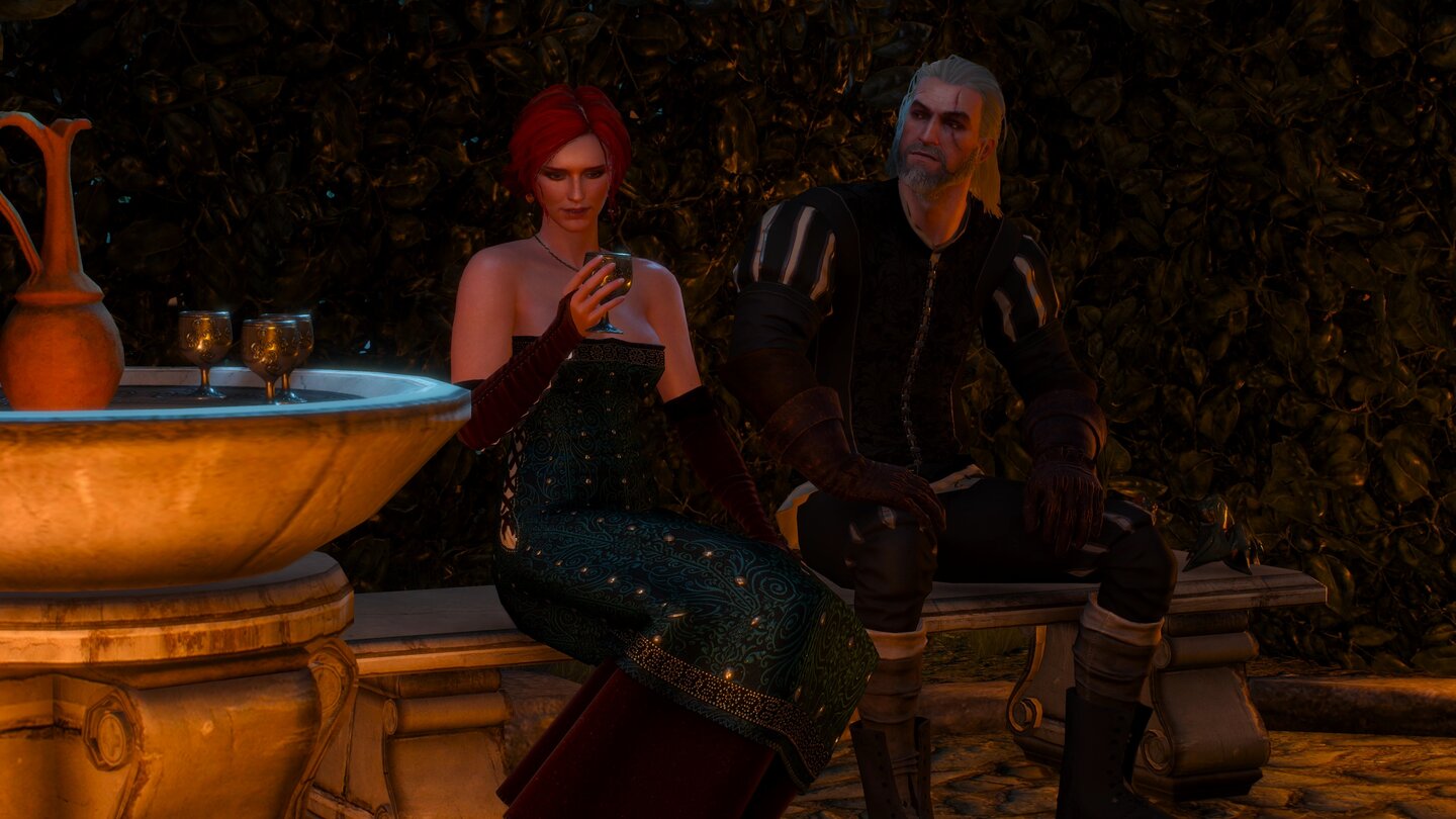 The Witcher 3: Wild Hunt (4K)Geralt trifft einige alte Bekannte wie die Zauberin Triss Merigold wieder.