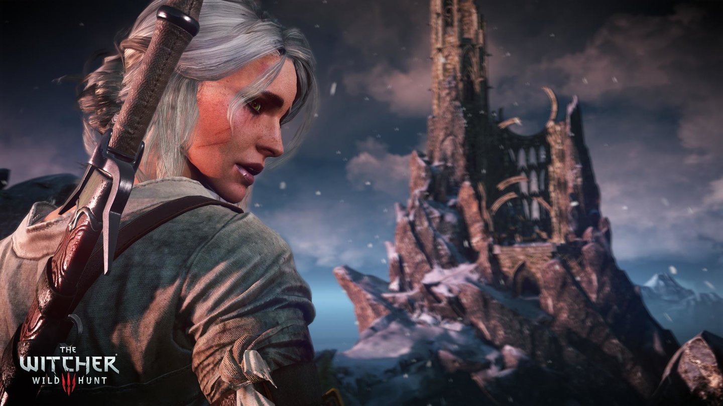 The Witcher 3: Wild HuntCiri spielte in den Witcher-Büchern eine tragende Rolle, im Spiel sind scheinbar sowohl Geralt als auch die wilde Jagd auf der Suche nach ihr.