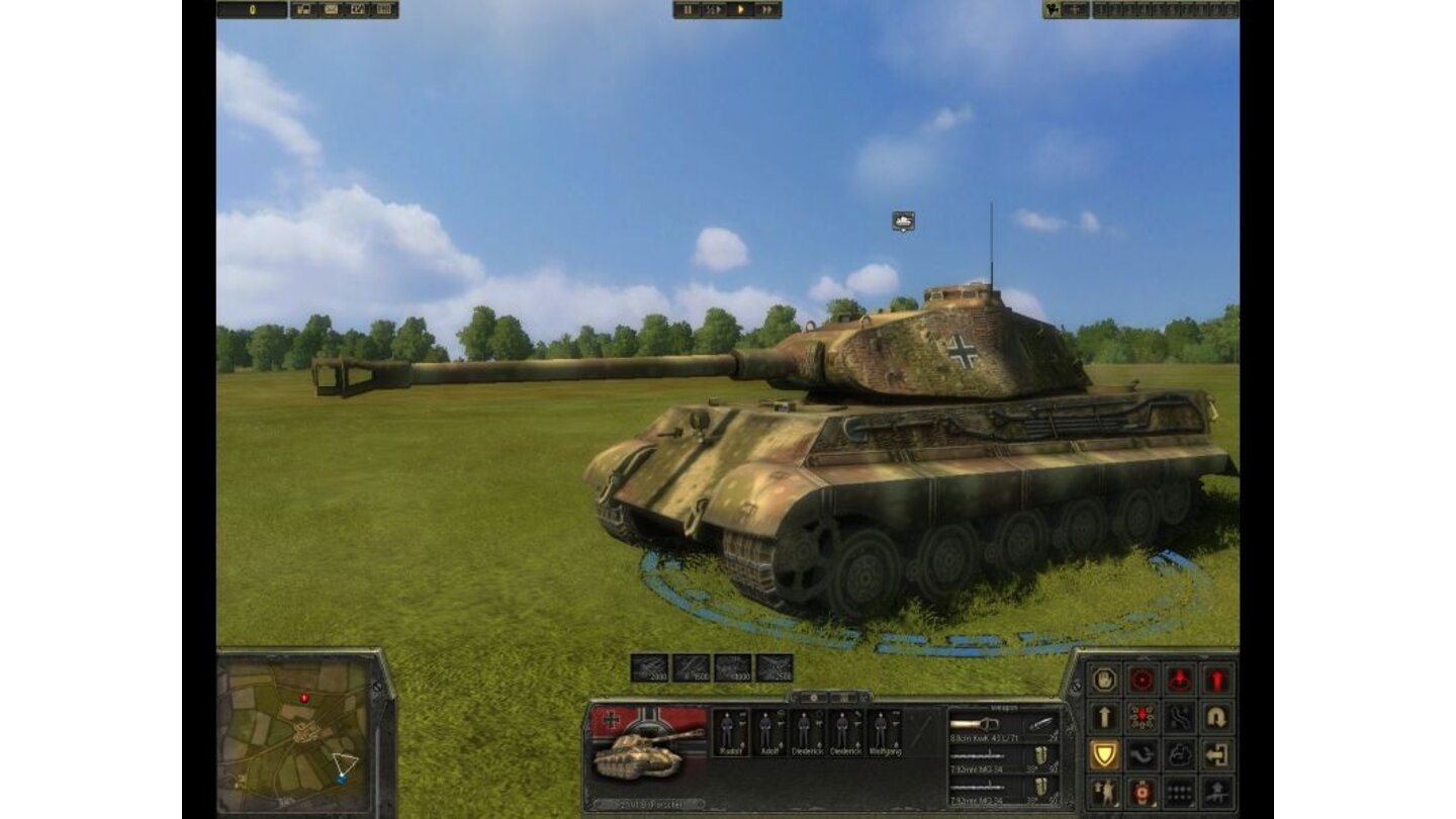 Theatre Of War 2: Kursk 1943 - Battle For Caen - Screenshots