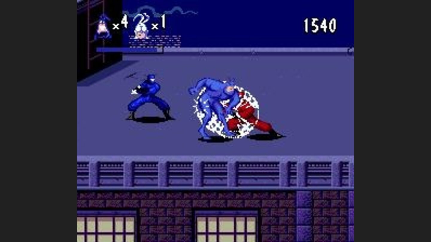 Fighting on the broad roof