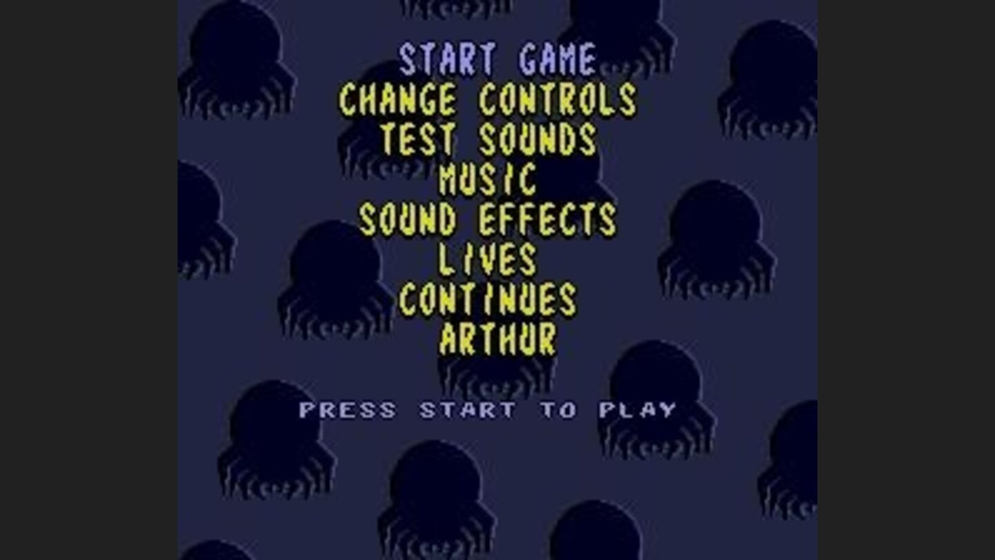 Main menu