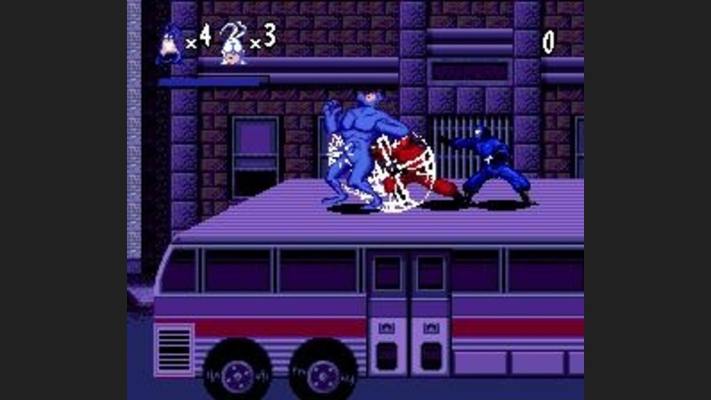Fighting on a bus