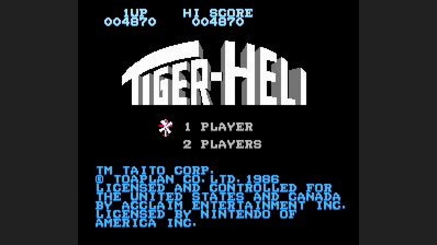 North American Title Screen