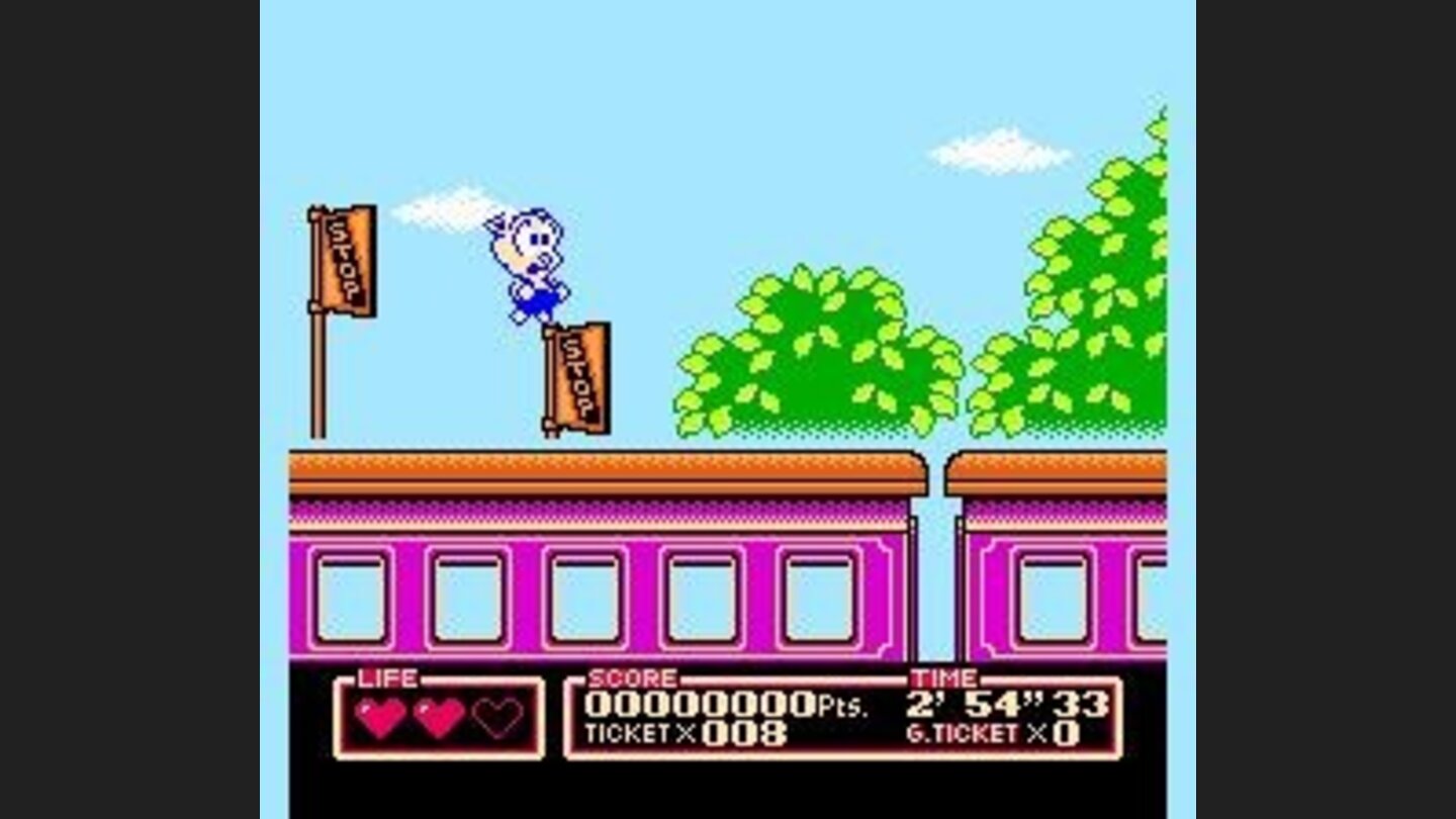 Train side-scroller