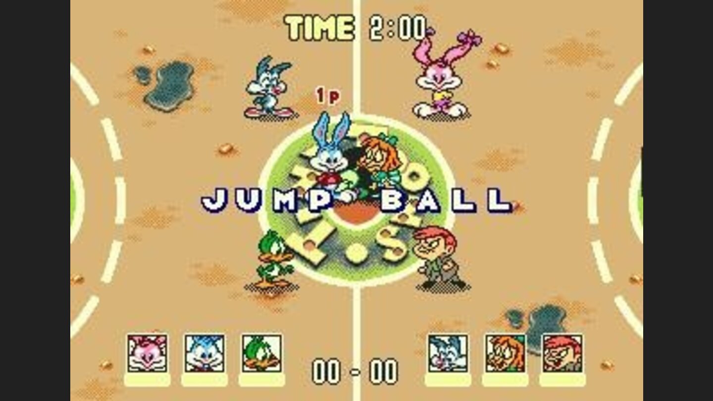 Jump ball in an urban setting