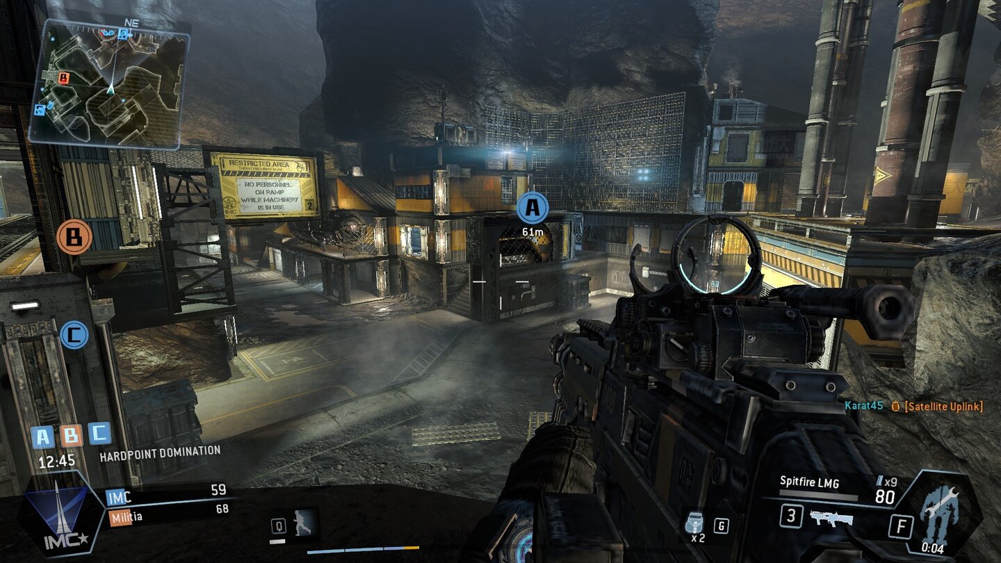 Titanfall - Frontier's Edge
Zumindest die Beleuchtung hilft etwas, um den grafischen Eindruck der Karte Grabungsstätte zu verbessern.