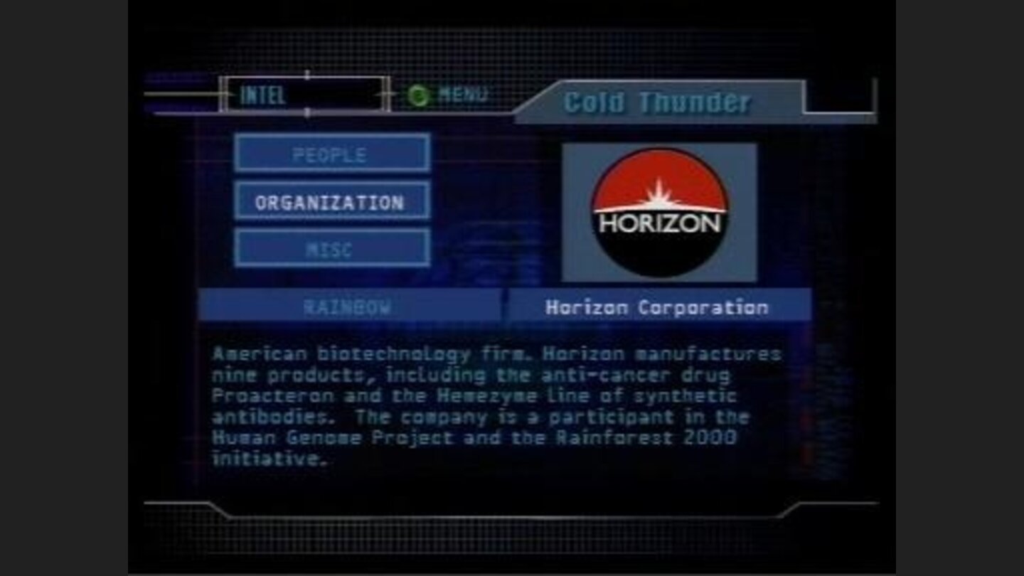 View Intel about the mission