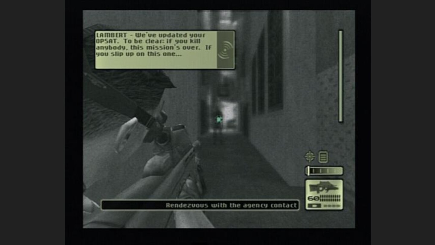 And just when you were about to shoot, a report of mission failure if killing anyone came so suddenly.