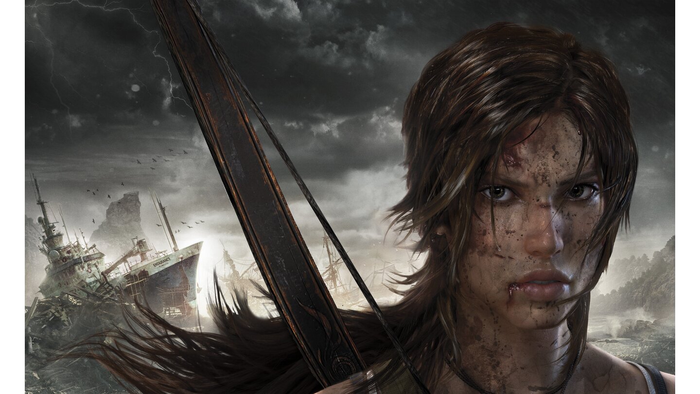 Tomb Raider - Lara Croft-Portrait