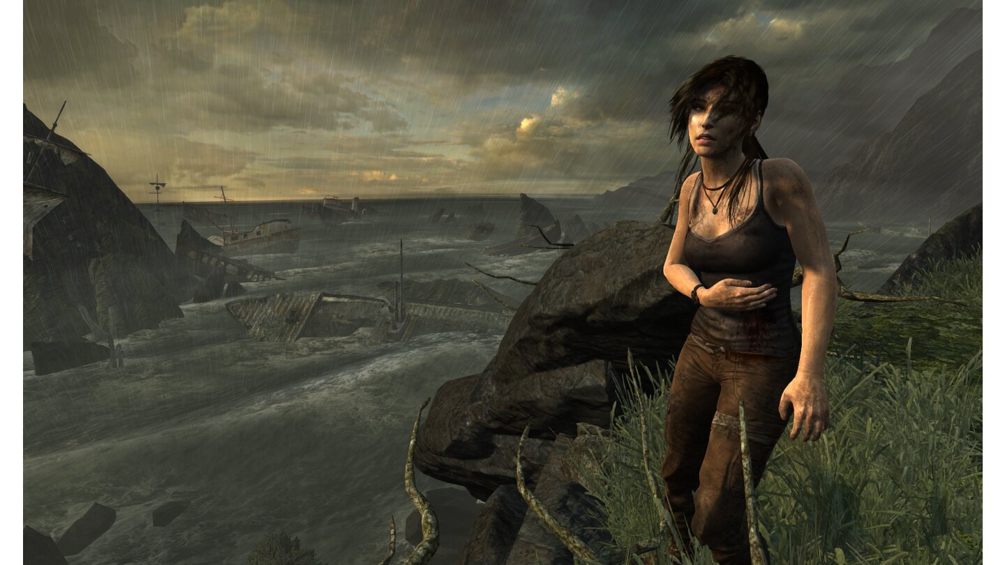 Tomb Raider - Screenshots mit AMD TressFX