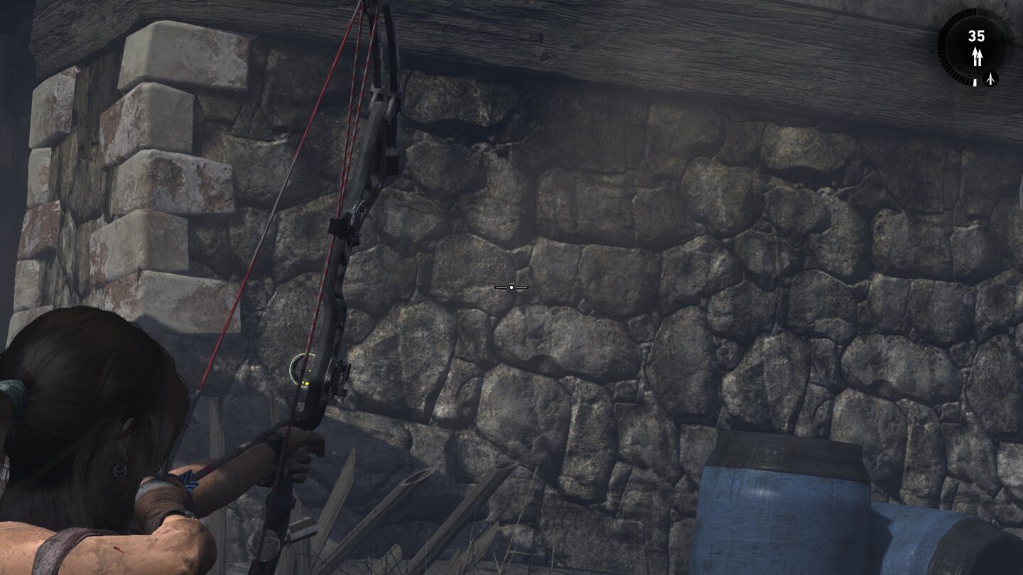 Tomb Raider - Wand Texturen Hoch