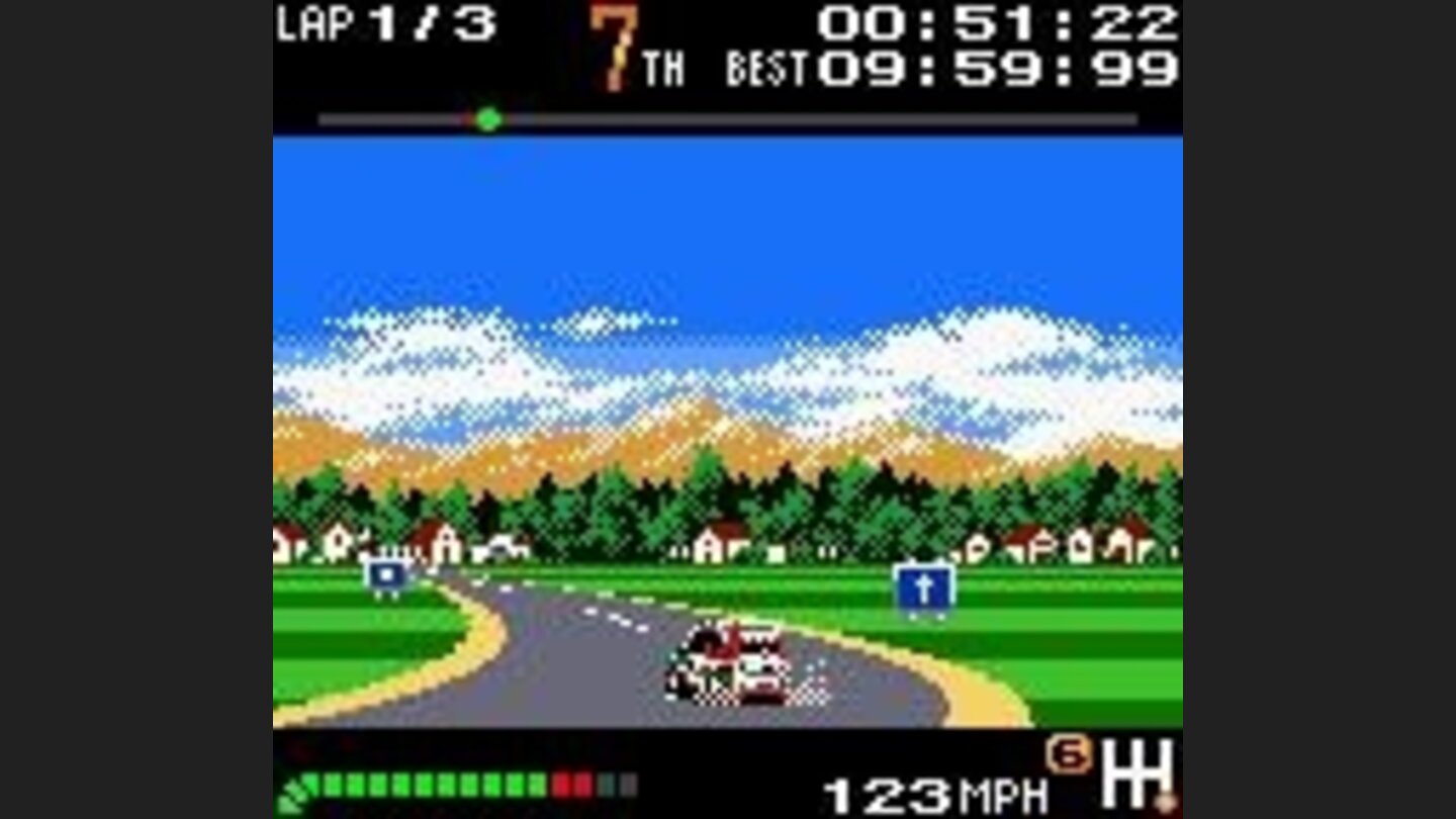 Tight turns are common in the game. Youll make this many times!