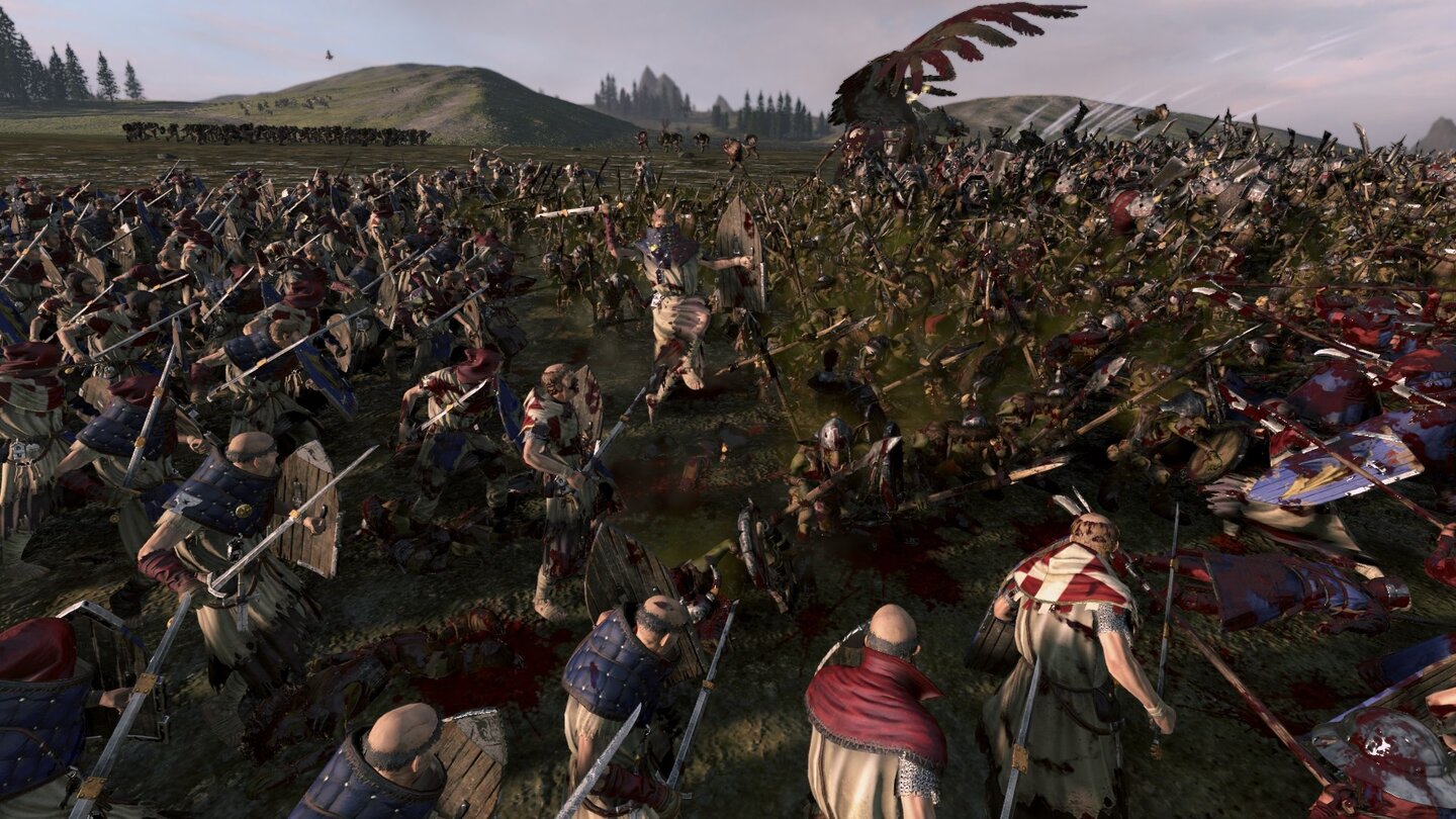 Total War: Warhammer - Screenshots zum kostenlosen DLC »Bretonnia«Fanatische Gralspilger lassen sich durch nichts erschrecken - sie gehören zur gehobenen Infanterie Bretonias.
