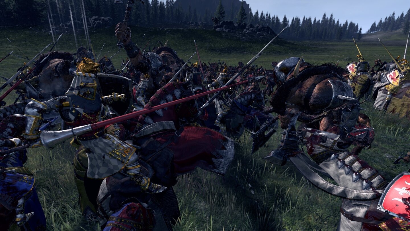Total War: Warhammer - Screenshots zum kostenlosen DLC »Bretonnia«Um sich zu beweisen nehmen es die Ritter Bretonias mit jedem Schrecken der Warhammer-Welt auf.
