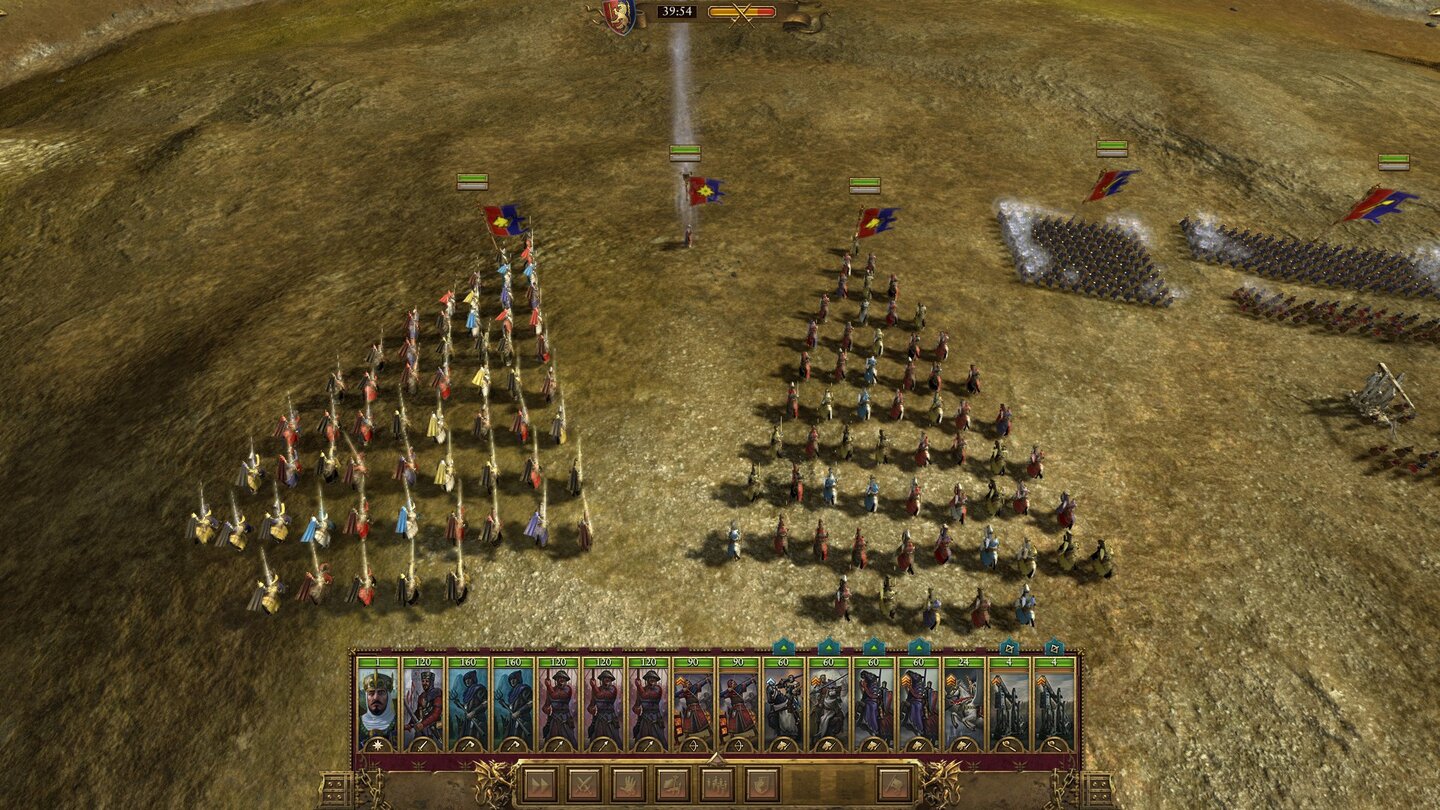Total War: Warhammer - Screenshots zum kostenlosen DLC »Bretonnia«Ging vorher nur per Mod: Bretonische Ritter formieren sich zur schlagkräftigen Lanze.