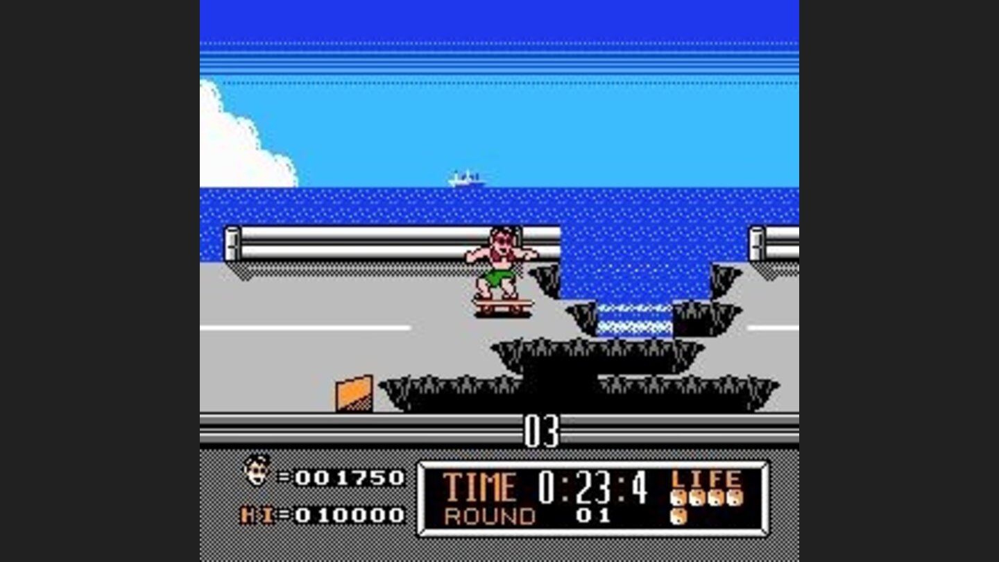 Yikes, this road is in need of repair!