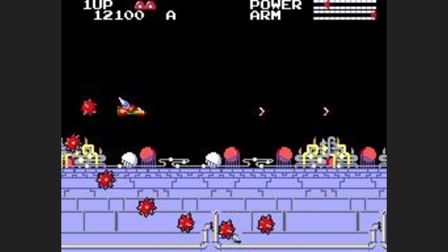 Some strange red things attacking