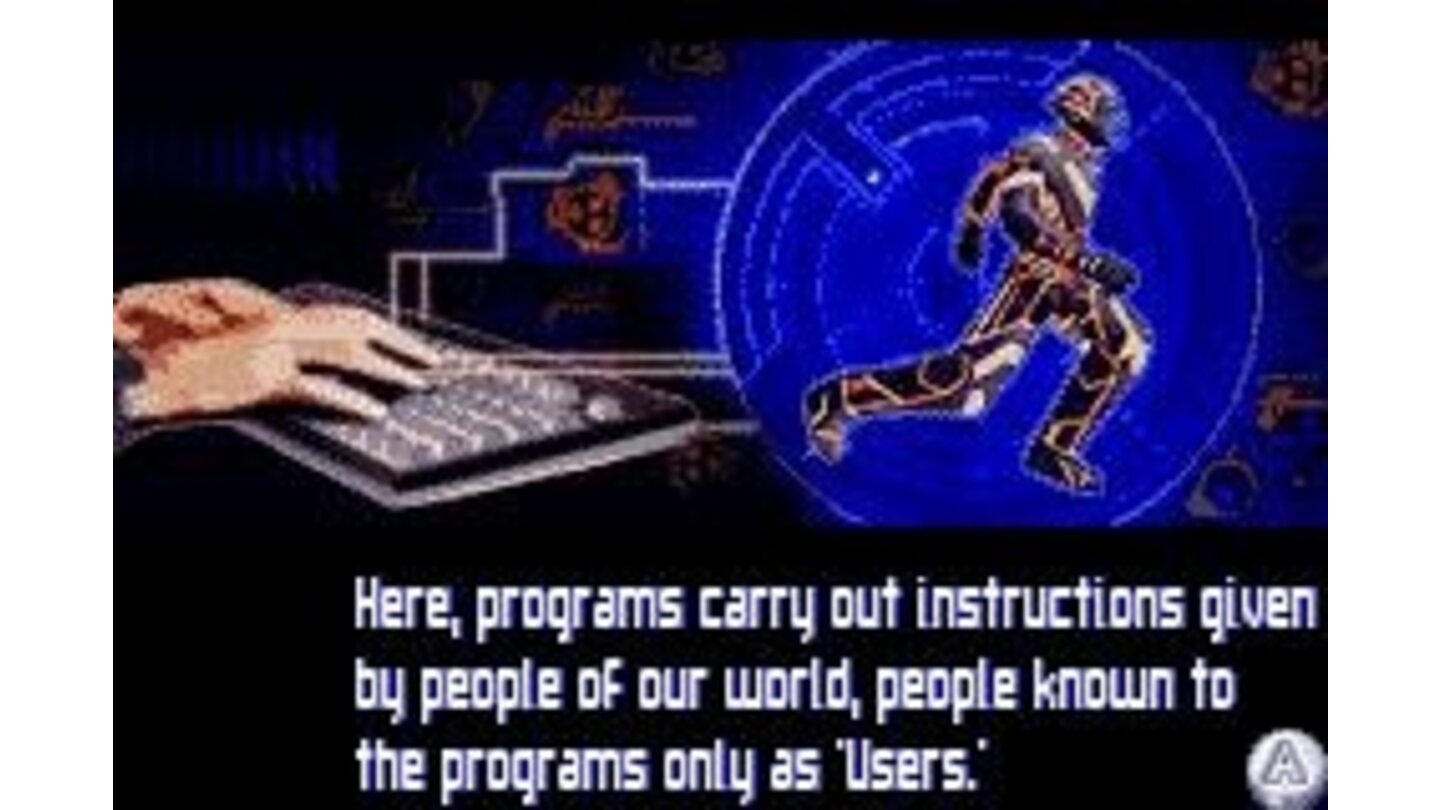As in every TRON game, your world is digital