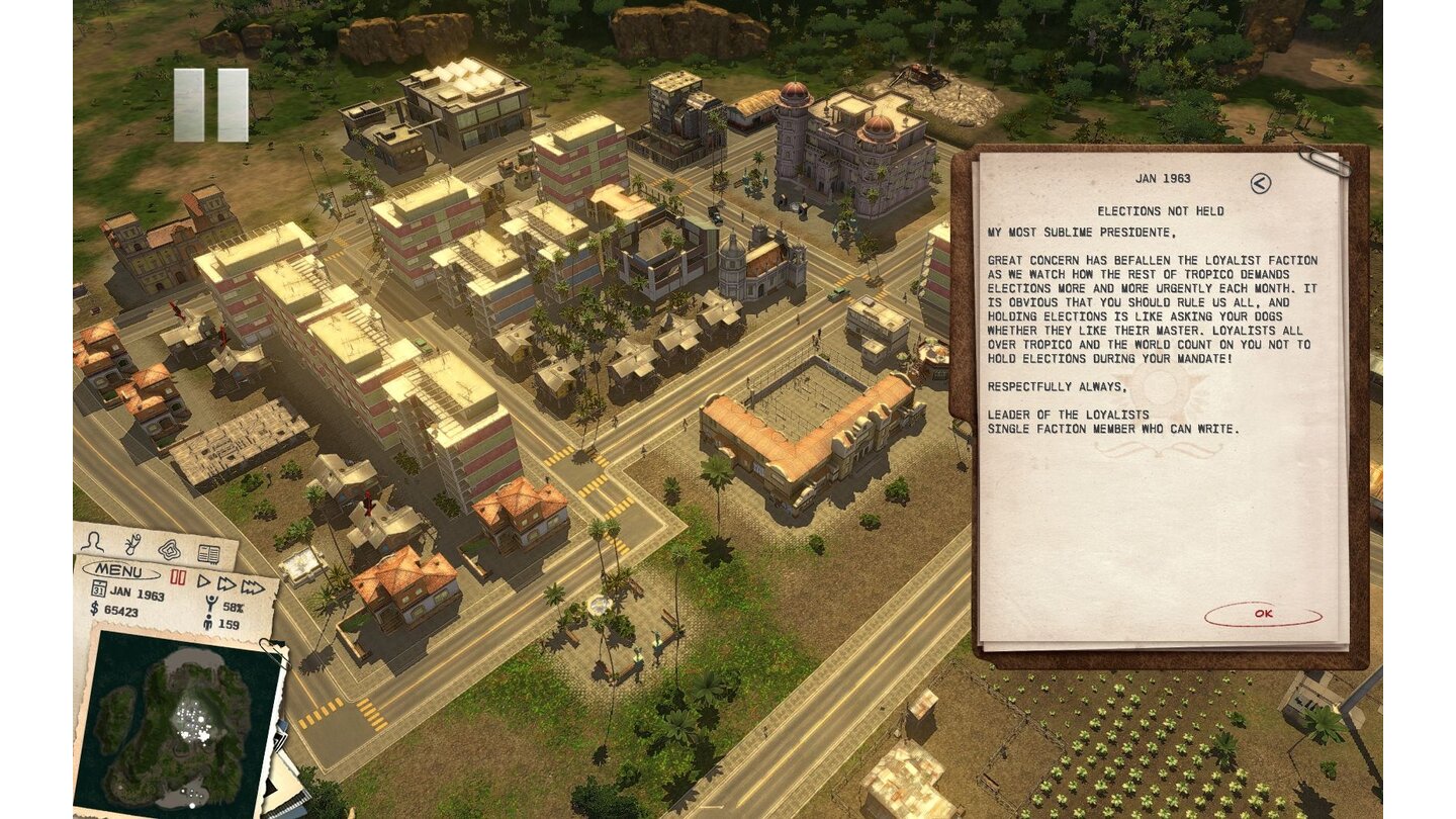 Tropico 3: Absolute Power - Testversion