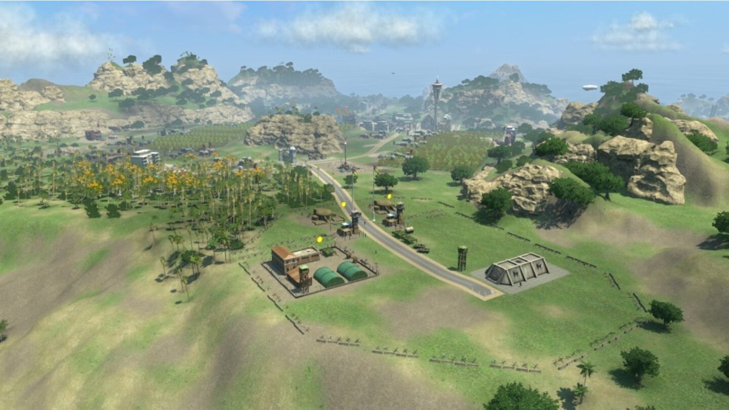 Tropico 4Screenshot aus dem DLC »Apocalypse«.