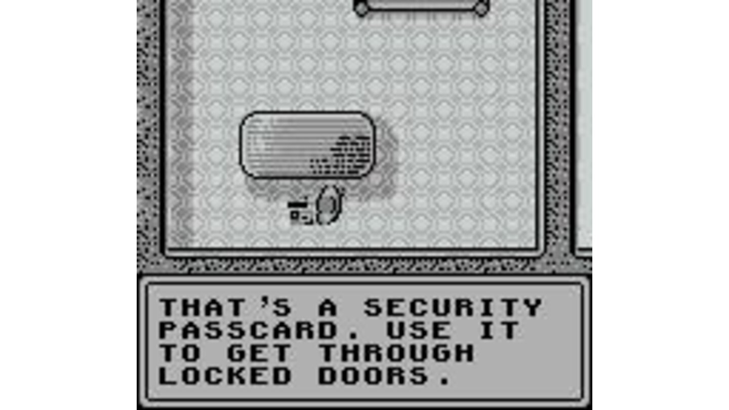 Passcards open locked doors