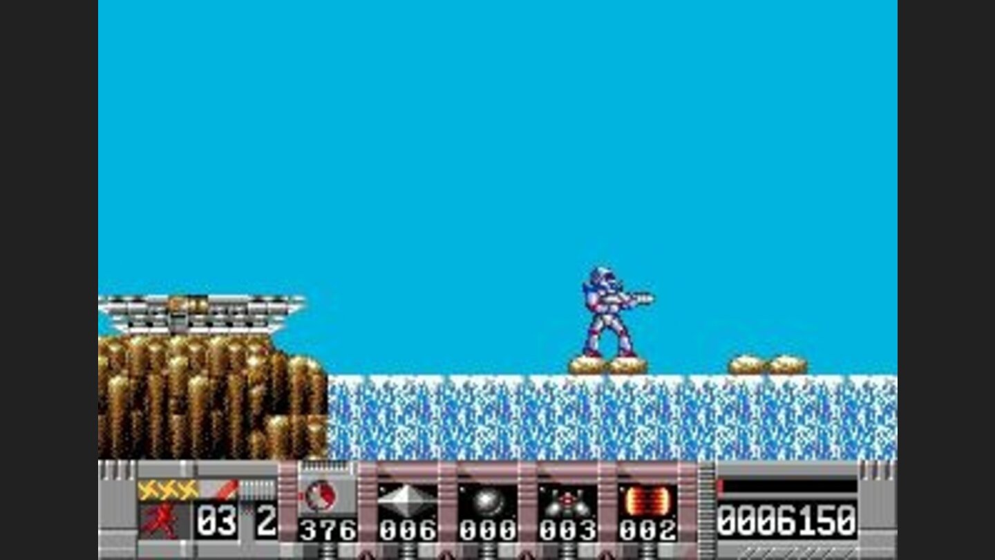 Crossing the waterfall