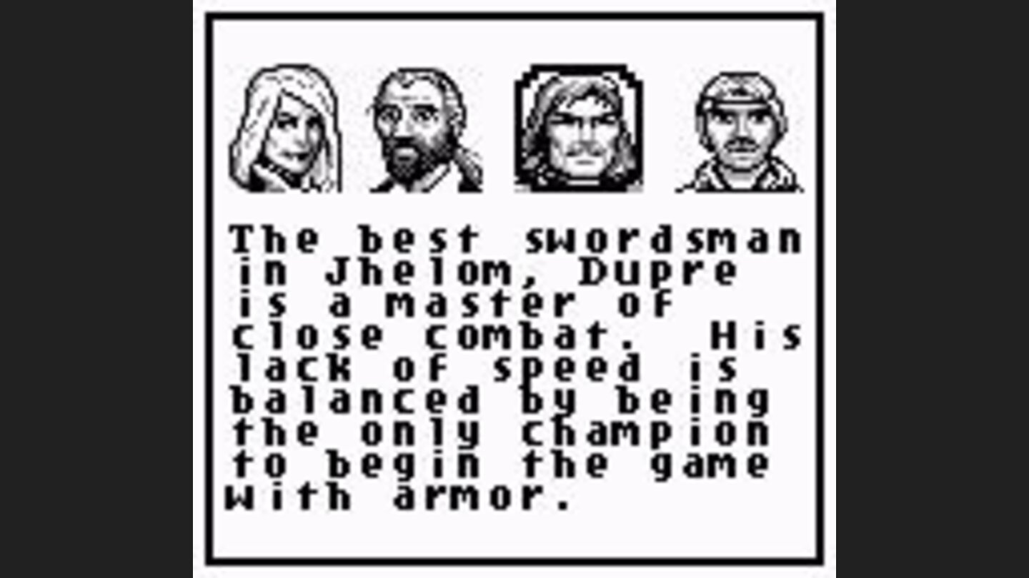 Character Selection Screen