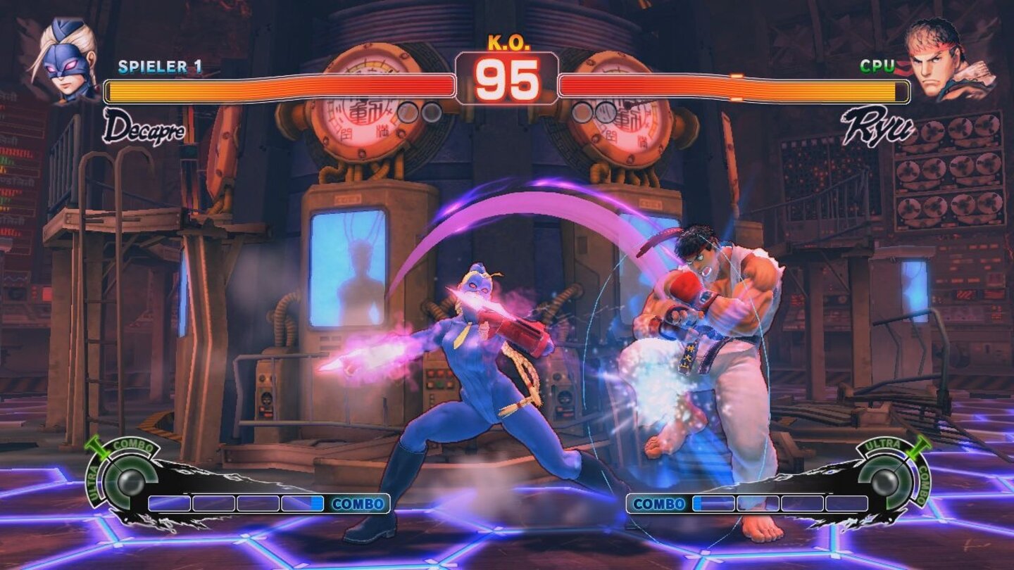 Ultra Street Fighter 4Decapre ist innerhalb der Street-Fighter-Reihe das erste Mal spielbar.