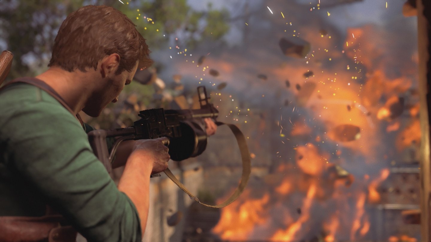 Uncharted 4: A Thief's End - Multiplayer-ScreenshotsDie Auflösung des Multiplayer wird aus technischen Gründen auf 900p begrenzt.