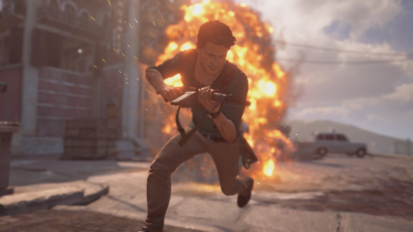 Uncharted 4: A Thief's End - Multiplayer-ScreenshotsDie Action kommt im Mehrspieler-Modus dank 60 Frames noch dynamischer rüber.