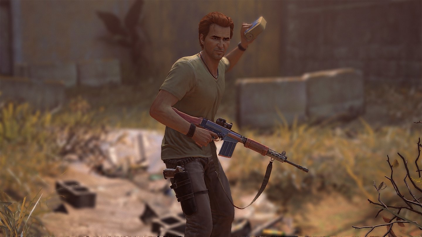 Uncharted 4: A Thief's End - Multiplayer-ScreenshotsAuch Nates Bruder mischt im Multiplayer mit.